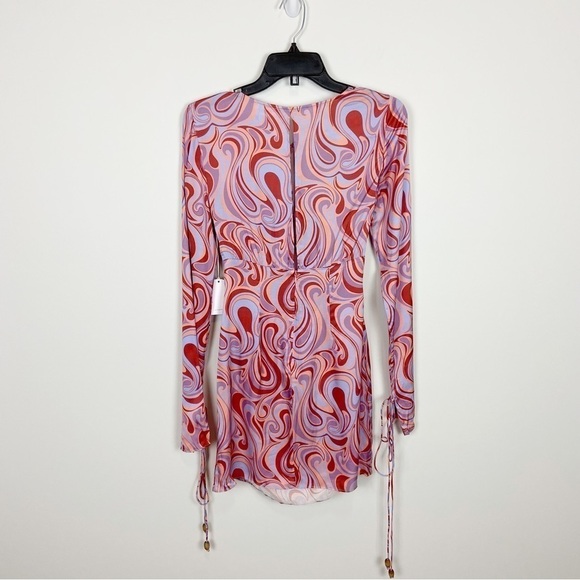 Song of Style Coraline Mini Dress in Aven Multi Swirl Size XS - Picture 7 of 14